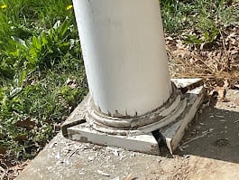 Outside post 2